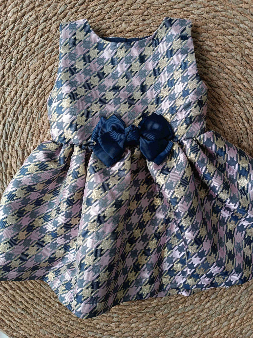 Ruby houndstooth baby dress - ABBIGLIAMENTO - Angel's face