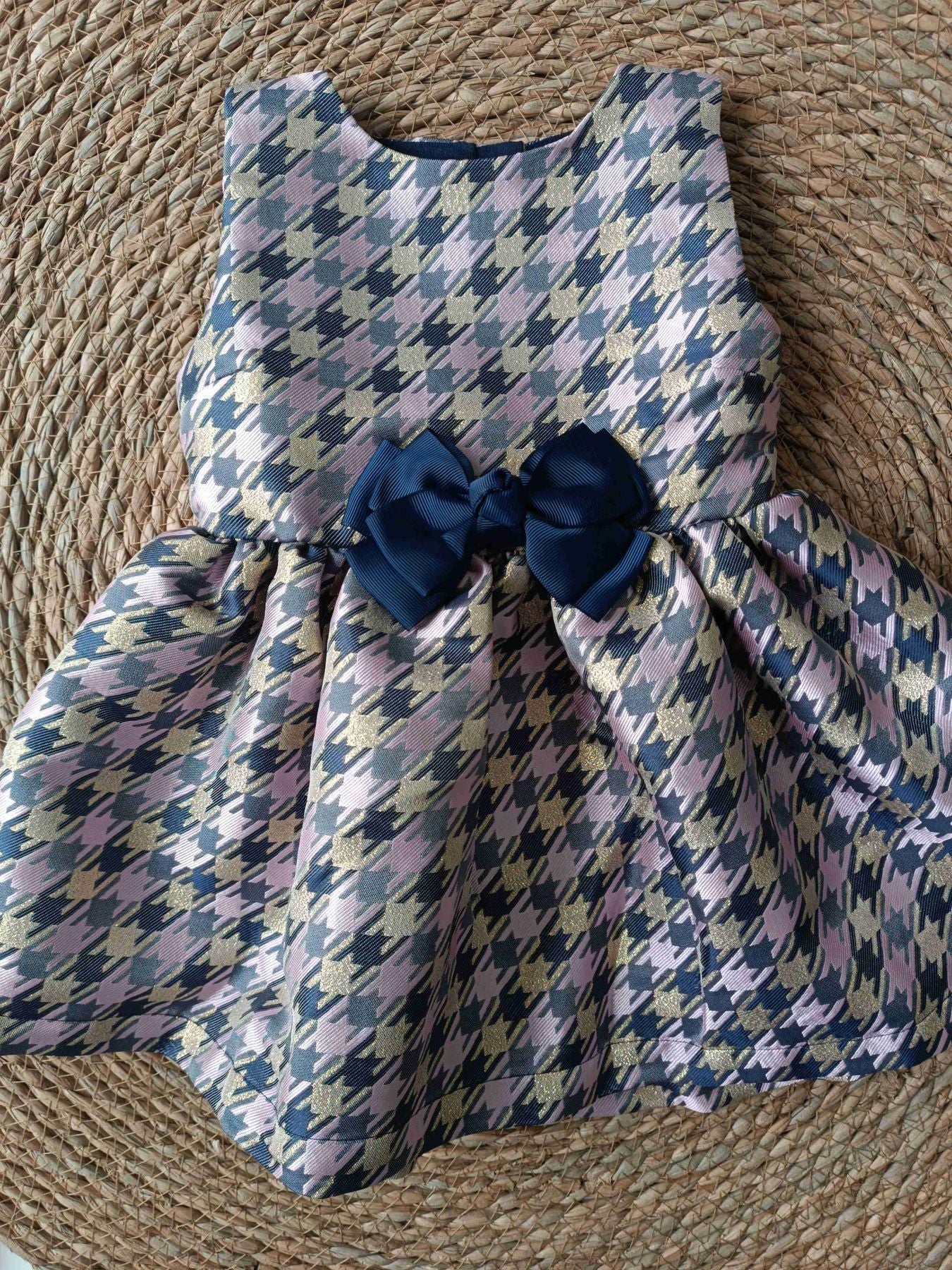 Ruby houndstooth baby dress - ABBIGLIAMENTO - Angel's face