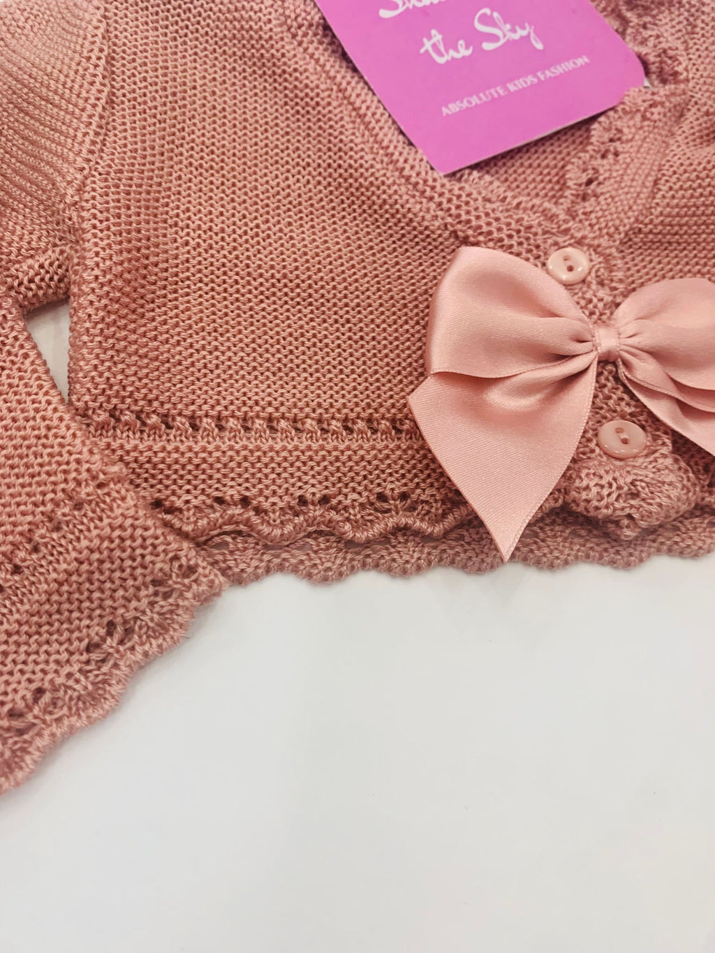 3/822 - cardigan - ponto por ponto