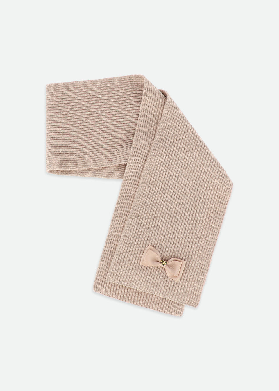 bianca ribbed scarf sand - sciarpa - Angel's face