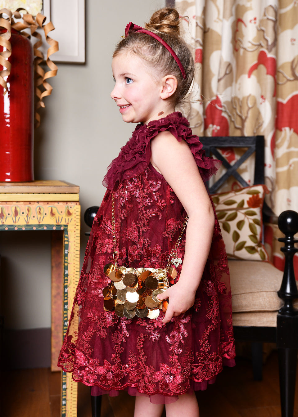 rabaneda sequin bag gold - Borse - Angel's face