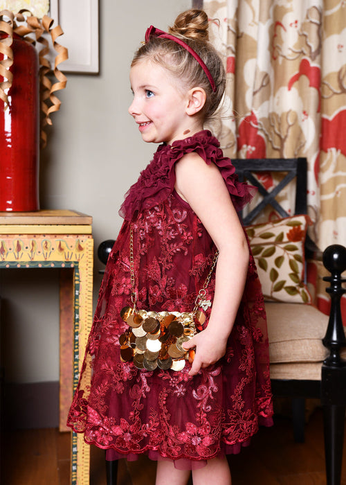 rabaneda sequin bag gold - Borse - Angel's face