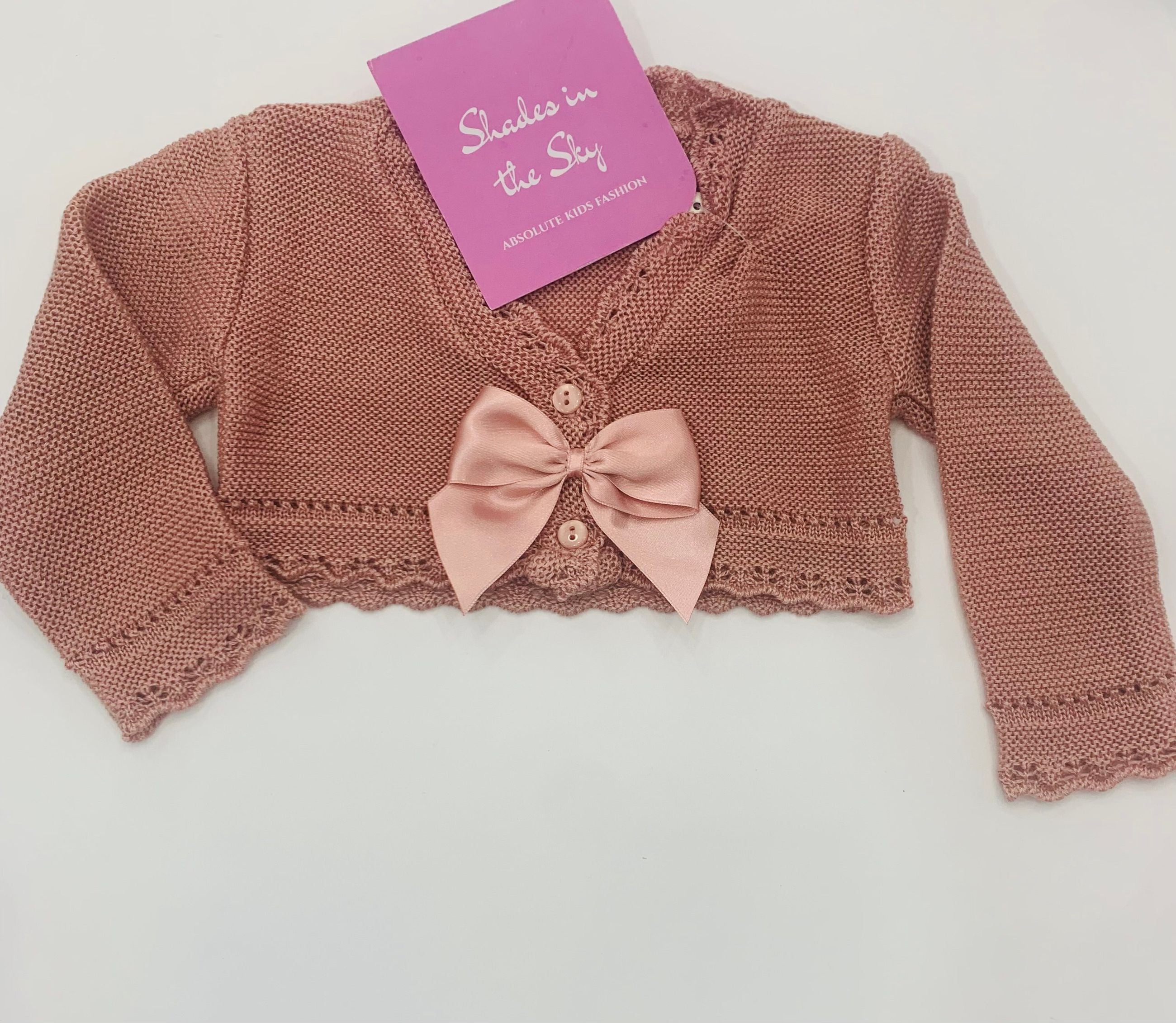 3/822 - cardigan - ponto por ponto