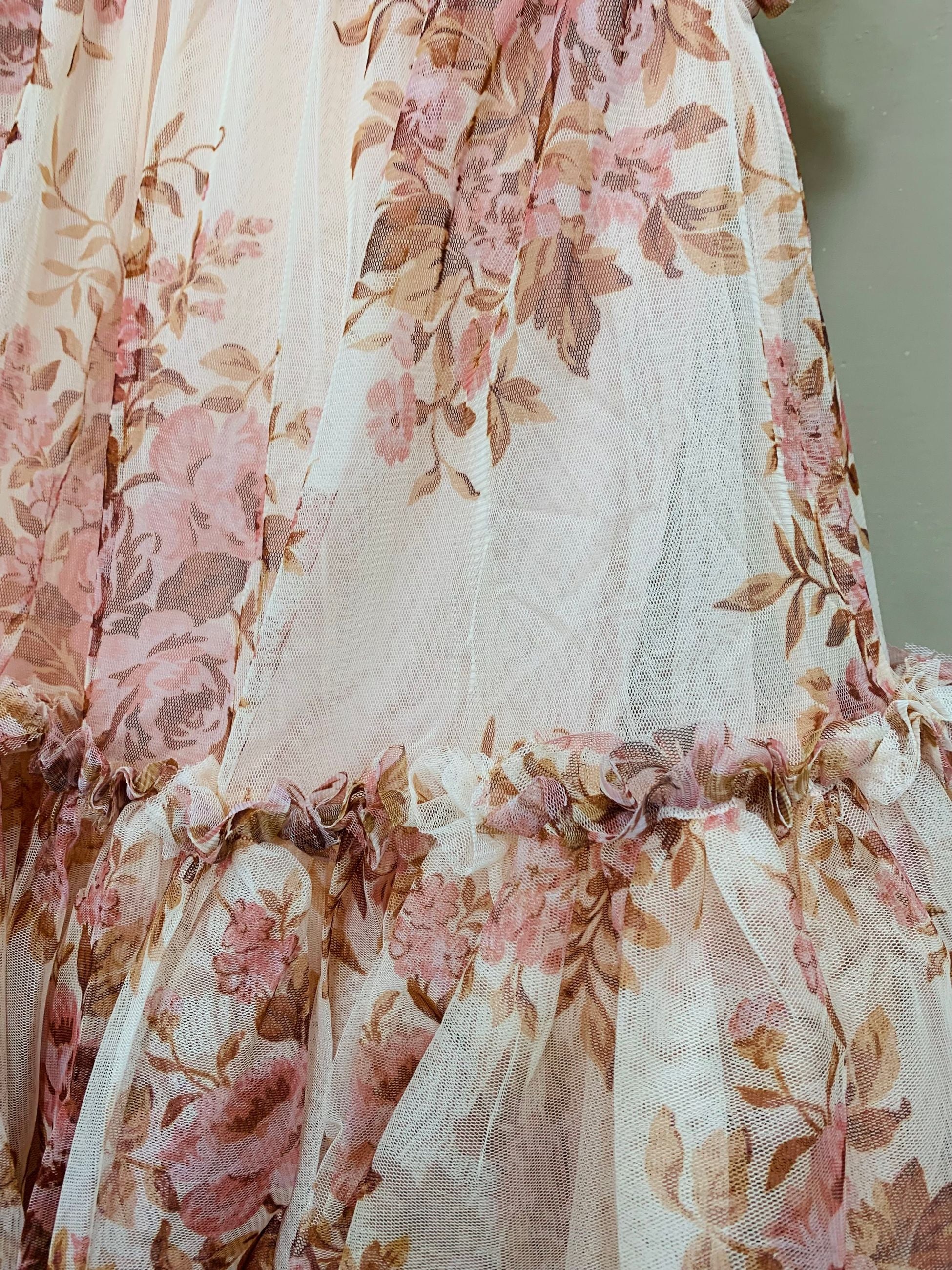 MARIGOLD VINTAGE FLORAL DRESS - abito - Angel's face