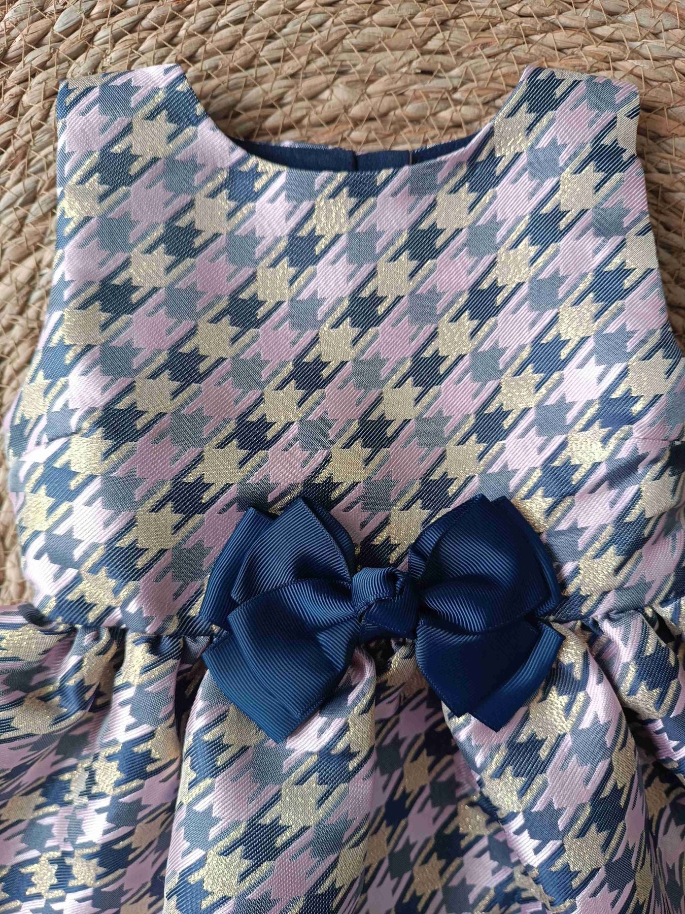 Ruby houndstooth baby dress - ABBIGLIAMENTO - Angel's face