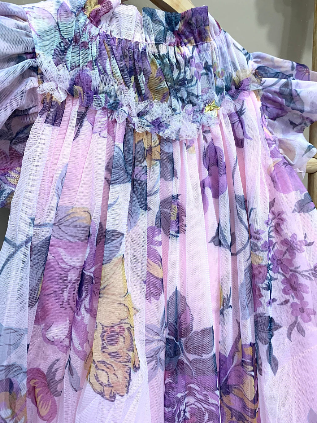 HETTIE BOLD FLORAL PRINT DRESS - abito - Angel's face