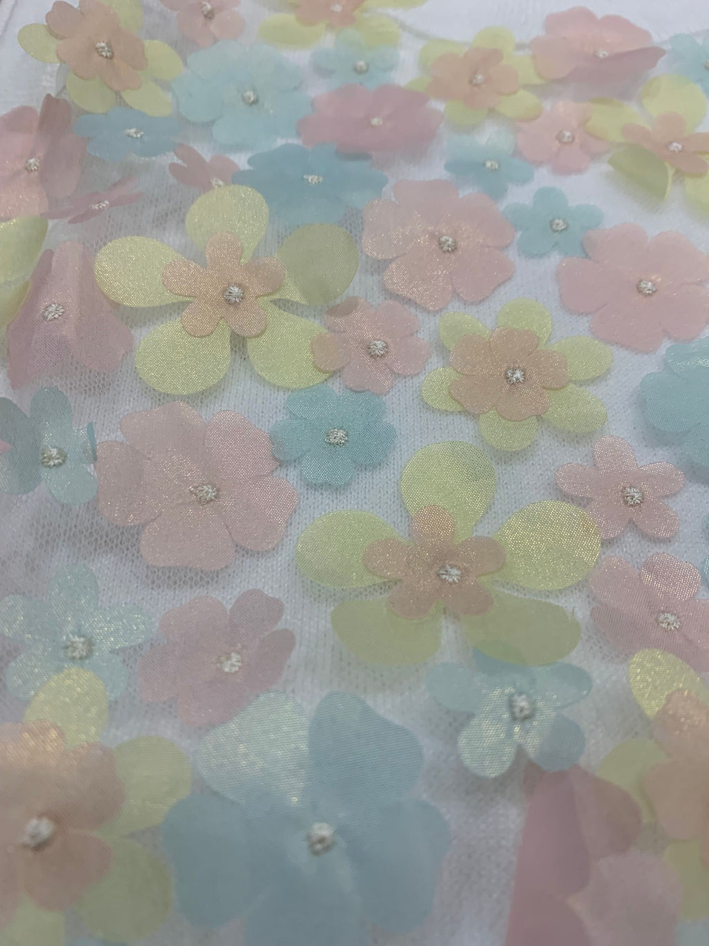 morag 3D MULTI FLOWER TOP - TOP - Angel's face