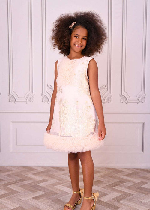 zora flower and tulle dress - abito - Angel's face