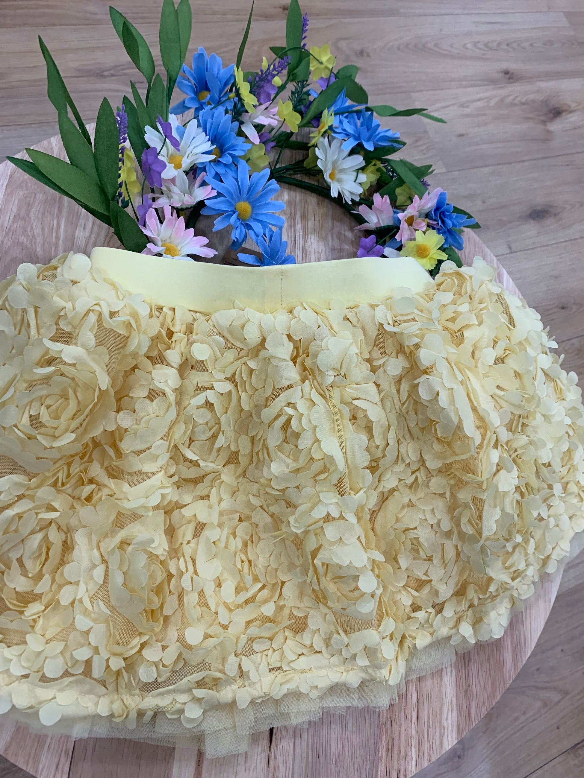 BLOSSOM 3D ROSES SKIRT - gonna - Angel's face