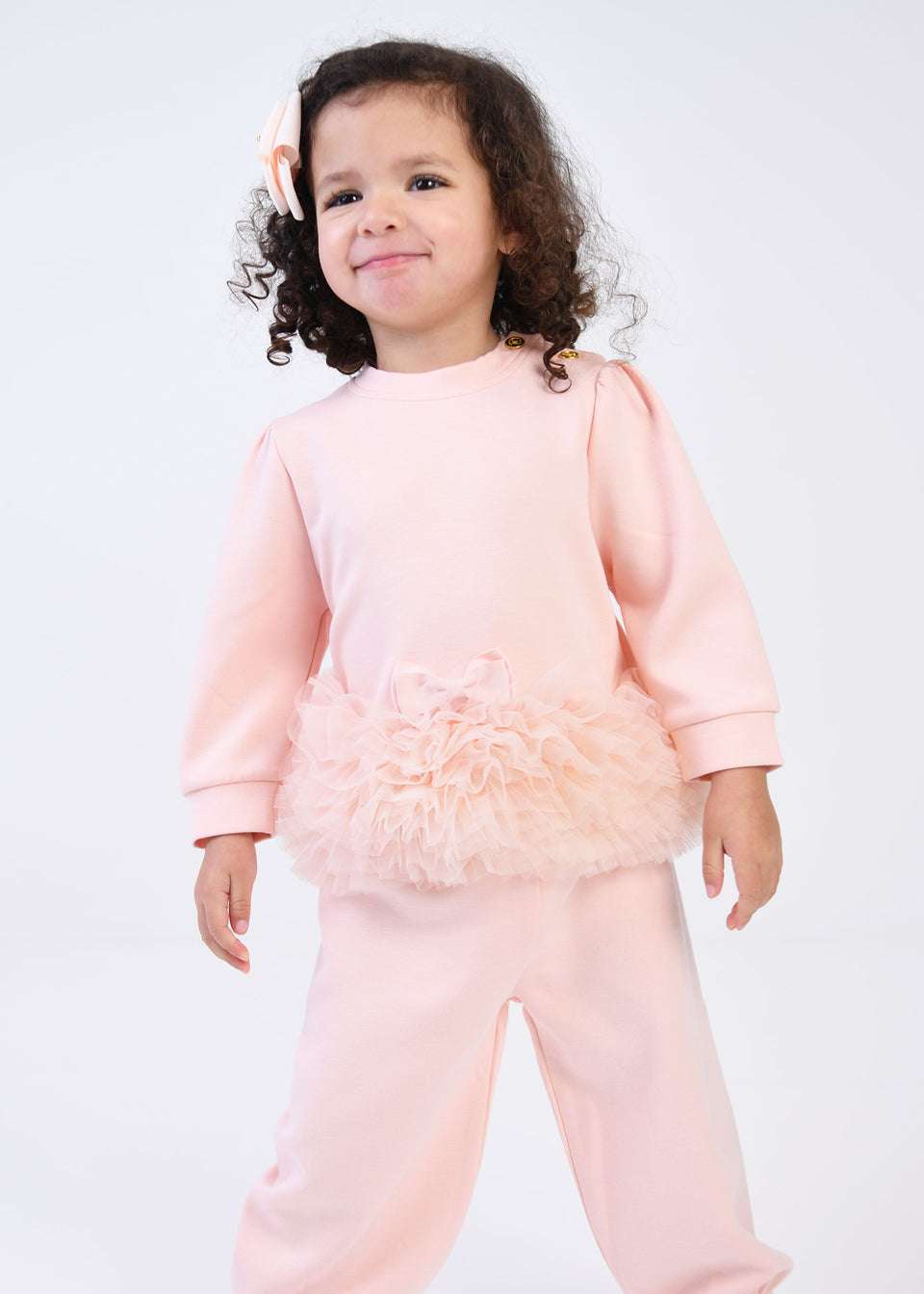 deonne tulle trim baby trackuit - TUTA - Angel's face
