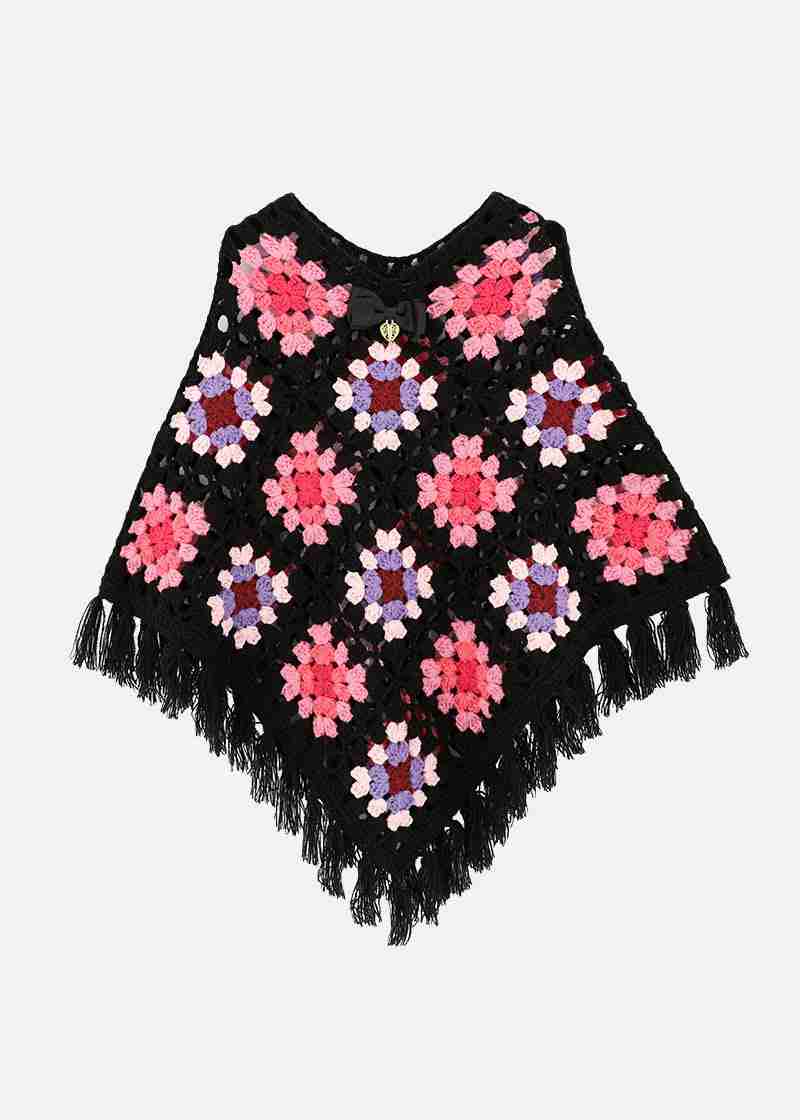 sheila crochet poncho - ABBIGLIAMENTO - Angel's face
