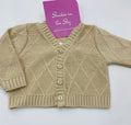 3/860 - cardigan - ponto por ponto