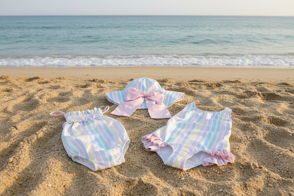 BEACH TOWEL STRIPES COLORS -  - maia pata