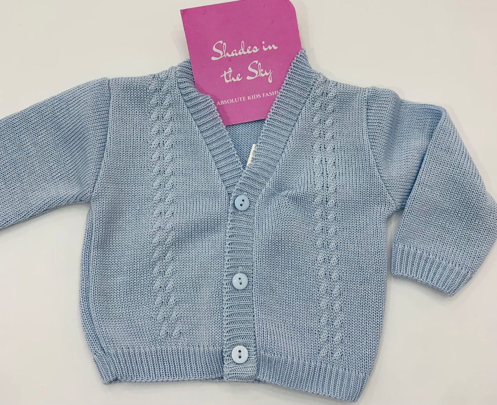 3/858 - cardigan - ponto por ponto