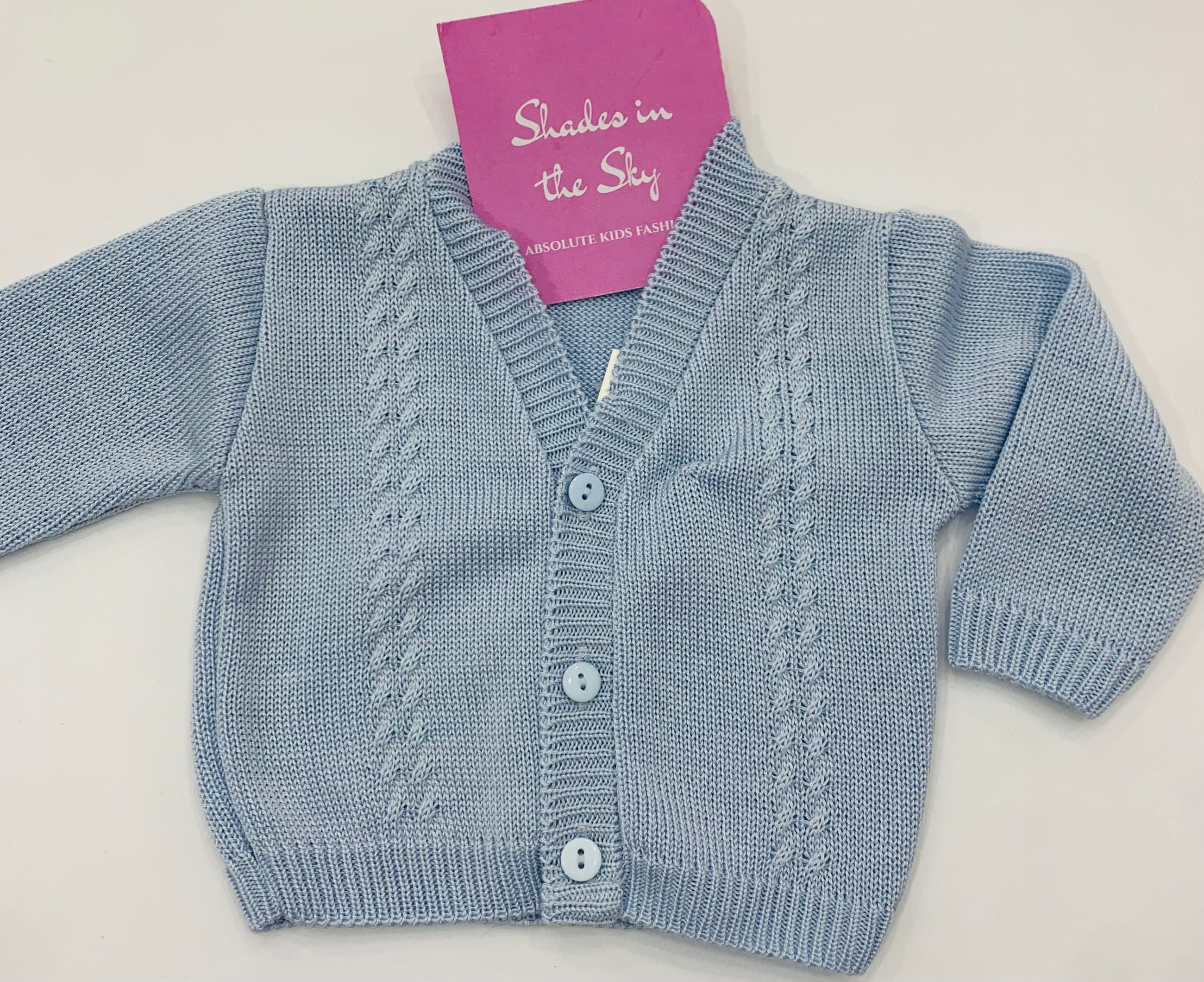 3/858 - cardigan - ponto por ponto
