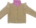 3/856 - cardigan - ponto por ponto