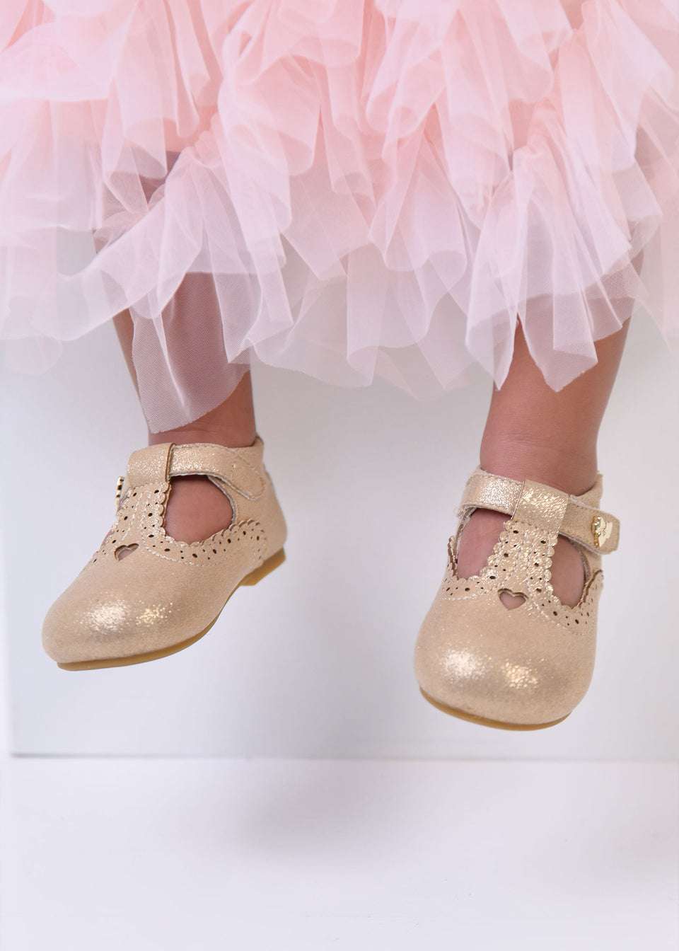 melba baby shoe gold - Scarpe - Angel's face