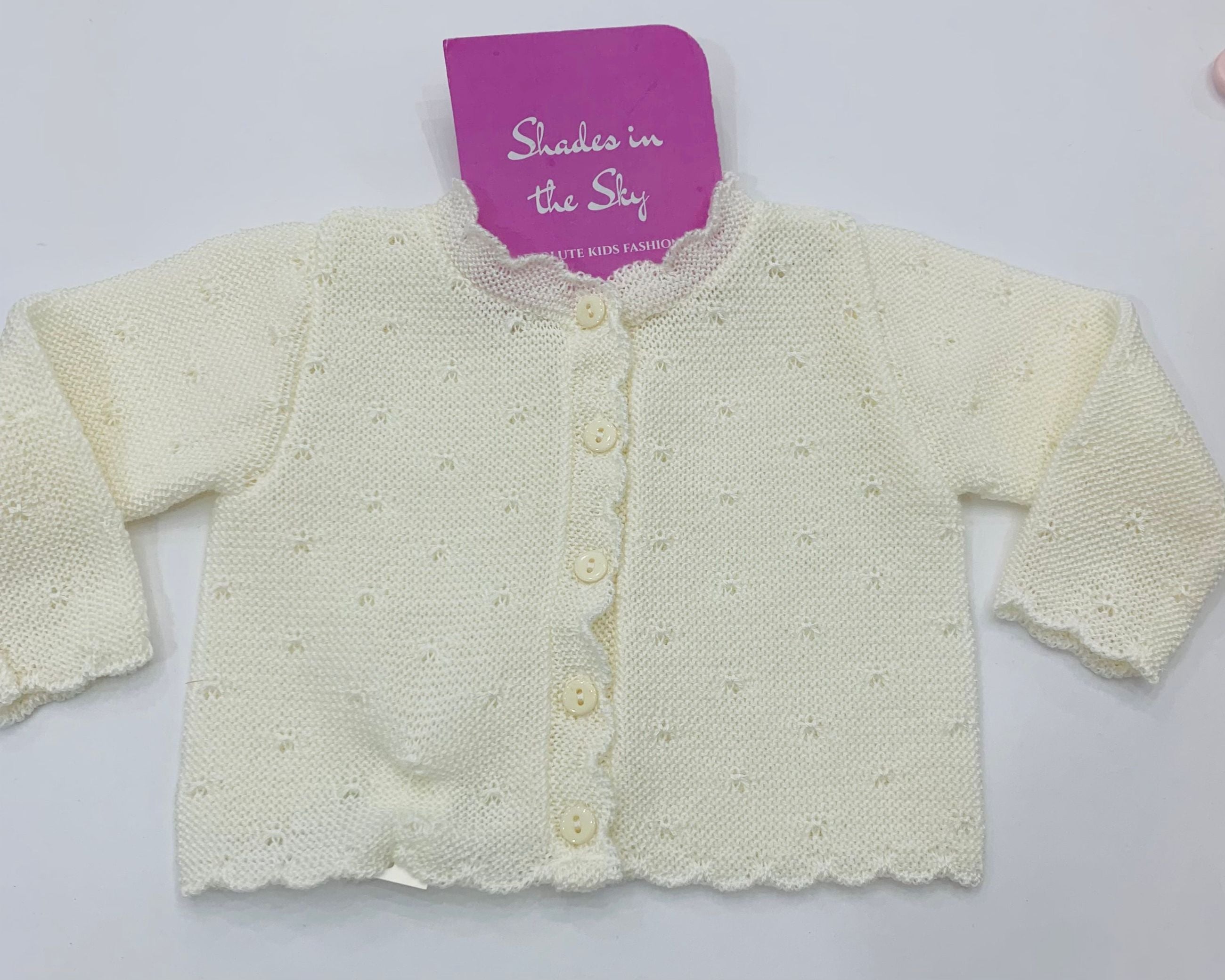 3/856 - cardigan - ponto por ponto