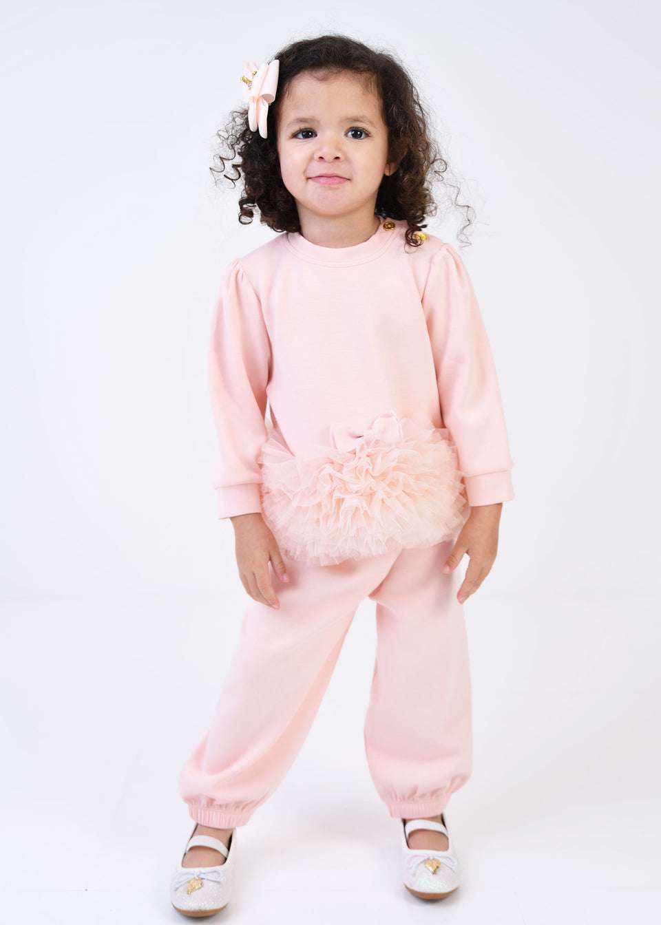deonne tulle trim baby trackuit - TUTA - Angel's face