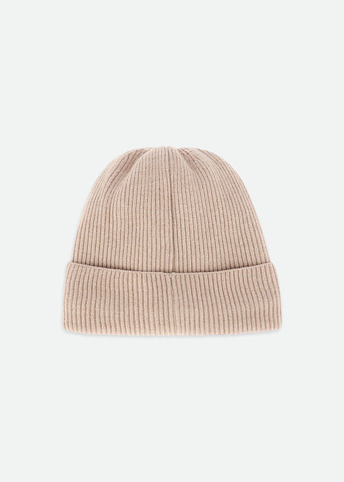 bianca ribbed beanie hat sand - cappellino - Angel's face