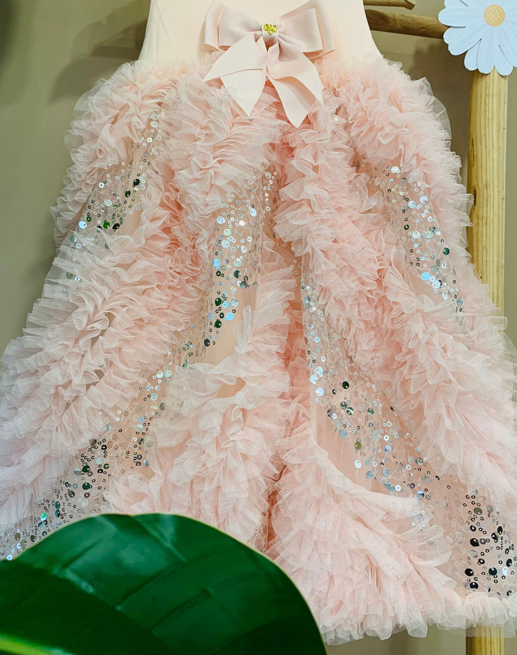DYLAS RUFFLE/SEQUIN DRESS - abito - Angel's face