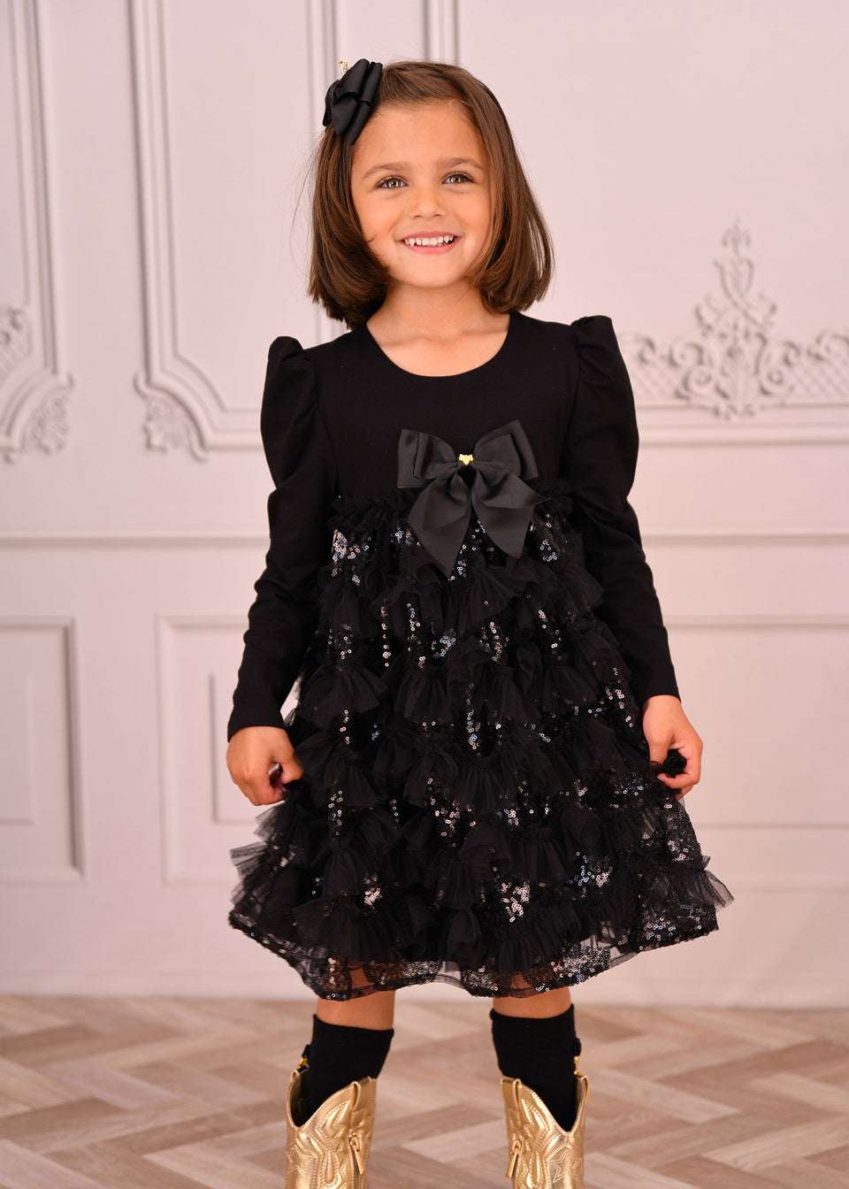 lively sequin tulle dress - abito - Angel's face