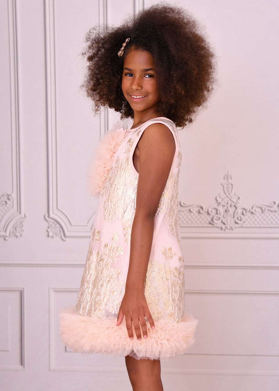 zora flower and tulle dress - abito - Angel's face