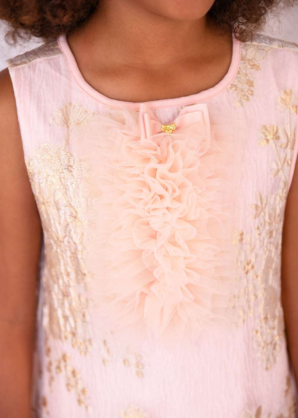 zora flower and tulle dress - abito - Angel's face