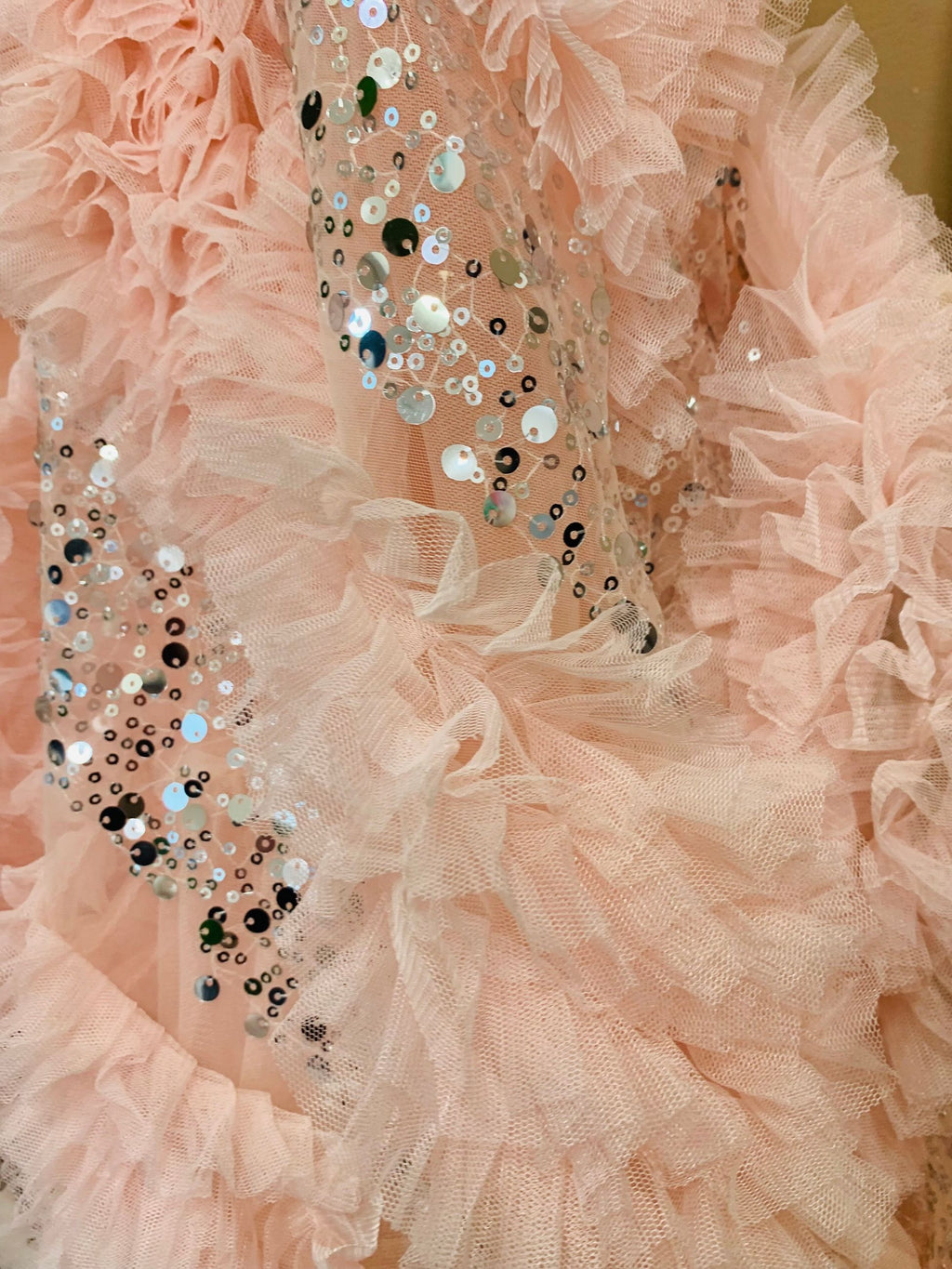 DYLAS RUFFLE/SEQUIN DRESS - abito - Angel's face