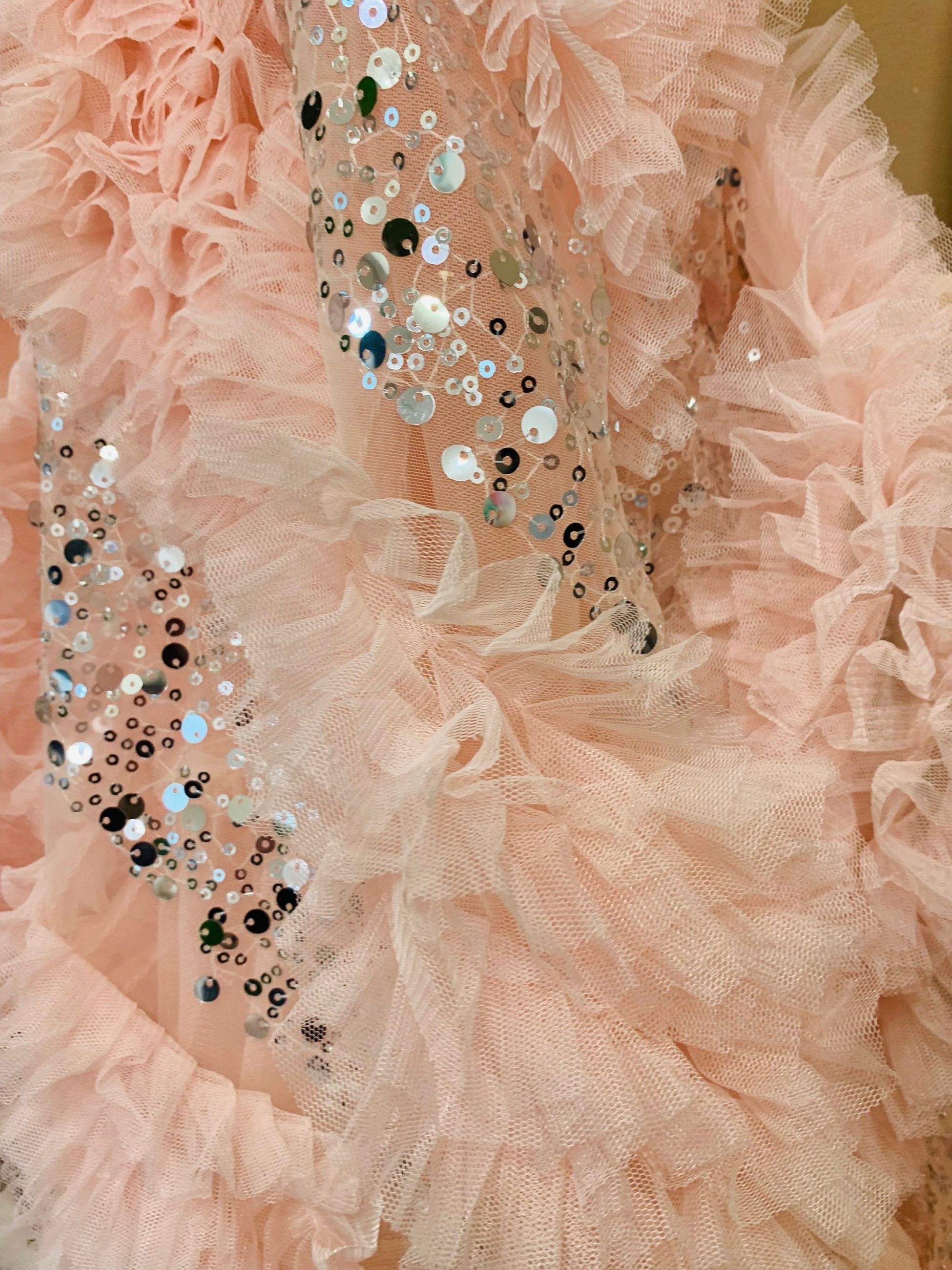DYLAS RUFFLE/SEQUIN DRESS - abito - Angel's face