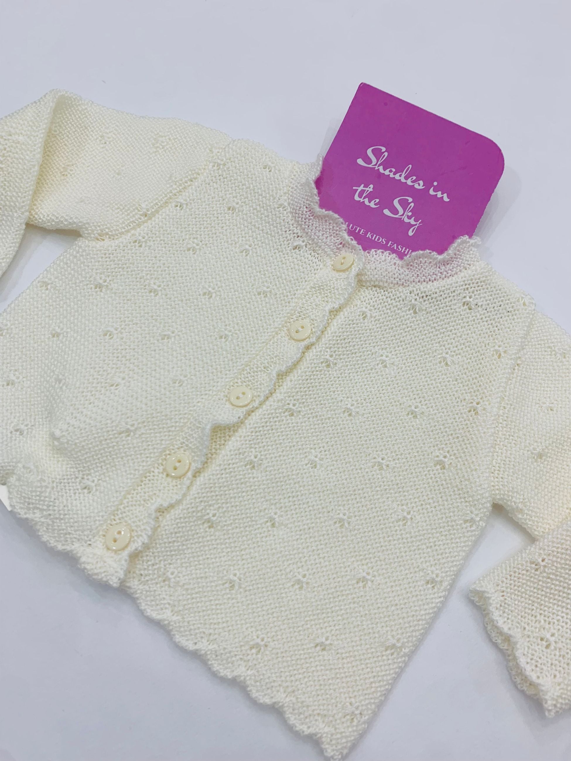 3/856 - cardigan - ponto por ponto