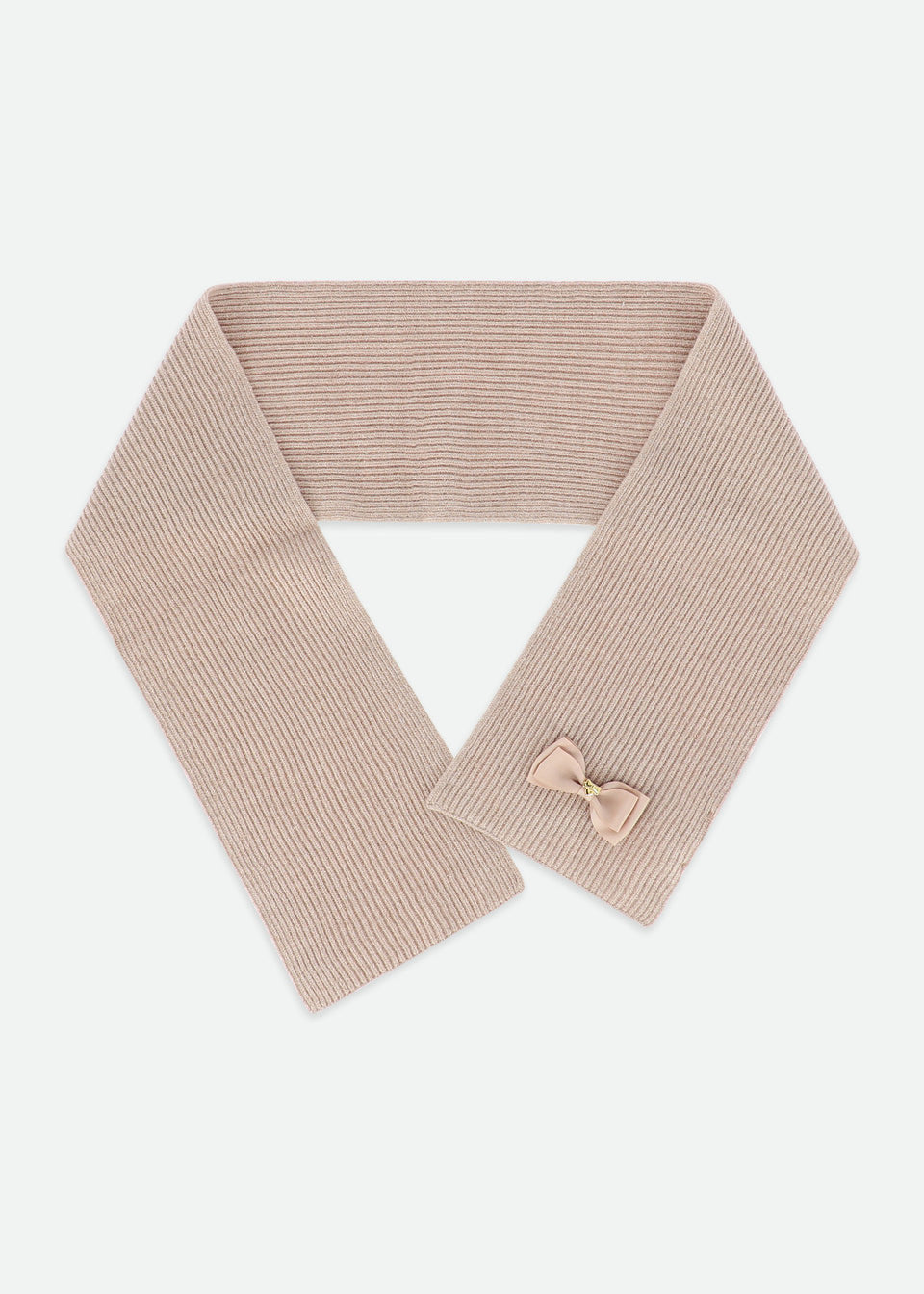 bianca ribbed scarf sand - sciarpa - Angel's face
