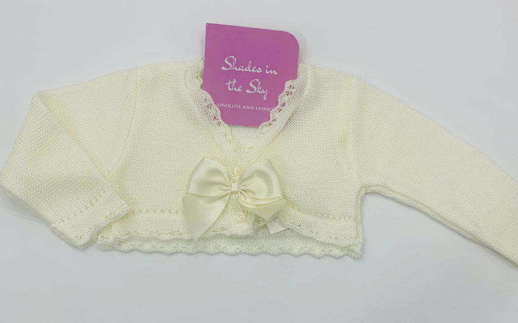 3/822 - cardigan - ponto por ponto