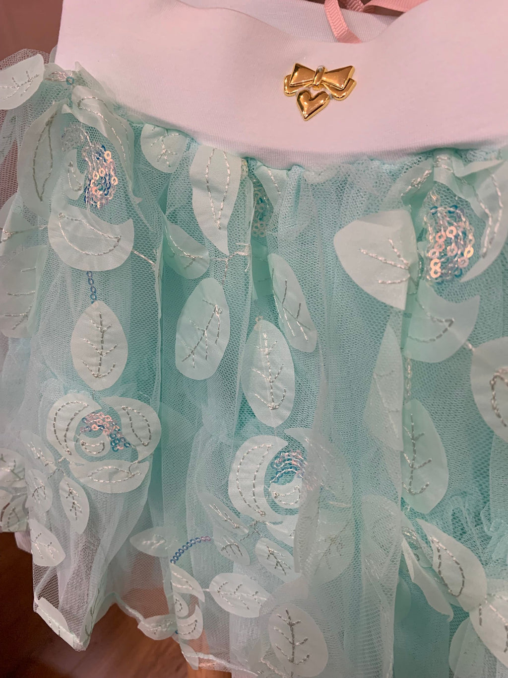 BLOSSOM EMBROIDERED 3D BUD SKIRT - ABBIGLIAMENTO - Angel's face