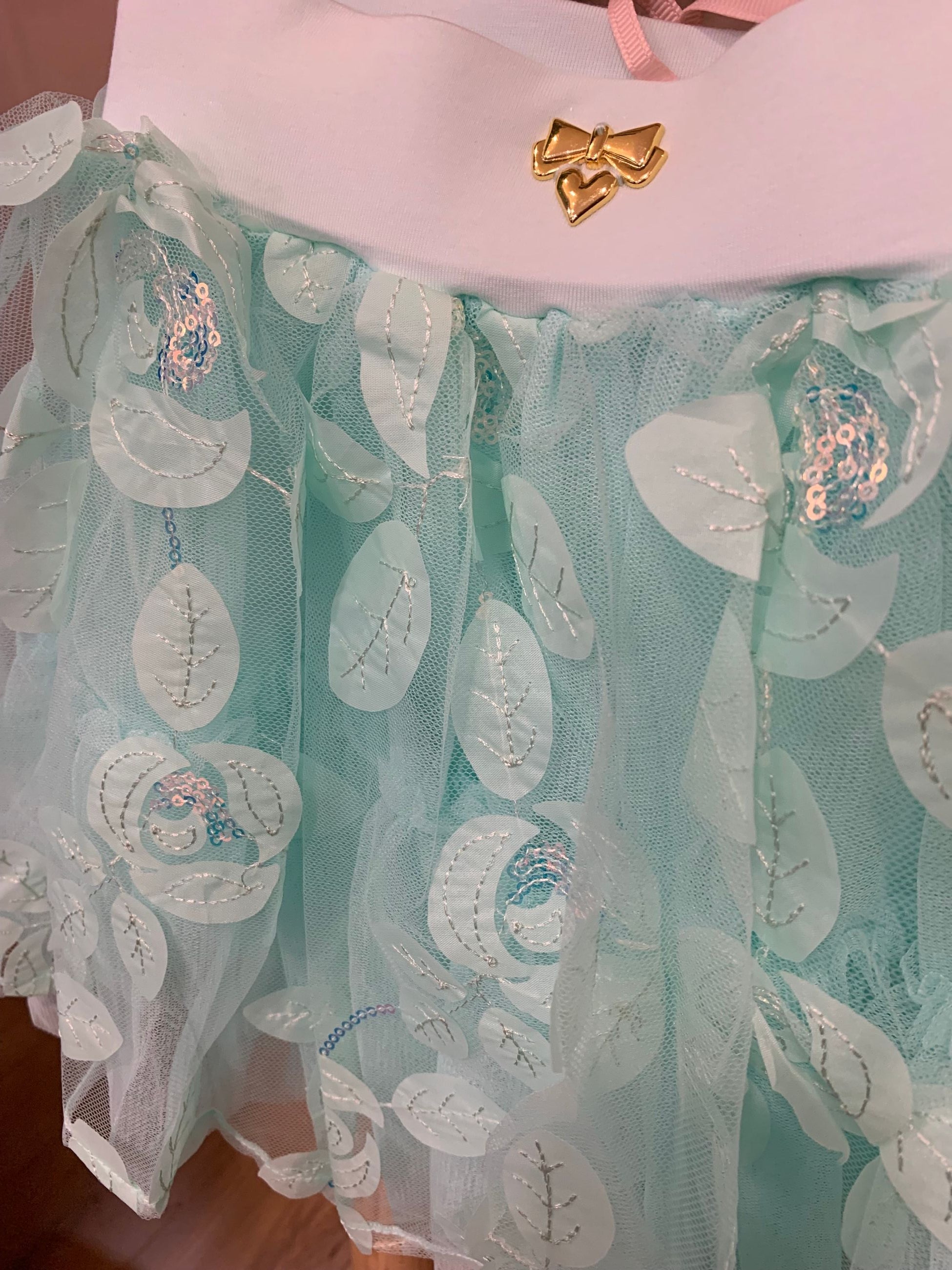 BLOSSOM EMBROIDERED 3D BUD SKIRT - ABBIGLIAMENTO - Angel's face
