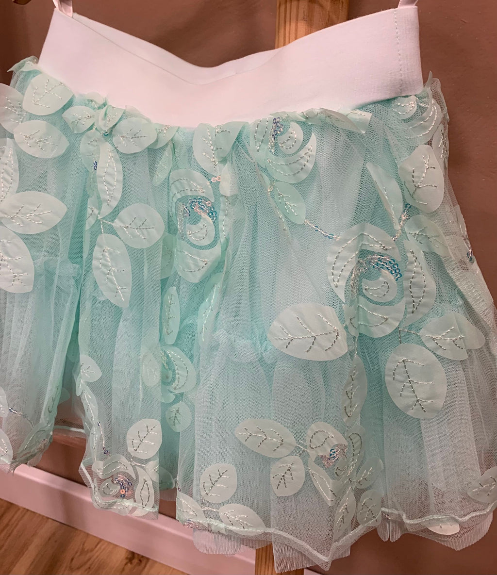 BLOSSOM EMBROIDERED 3D BUD SKIRT - ABBIGLIAMENTO - Angel's face