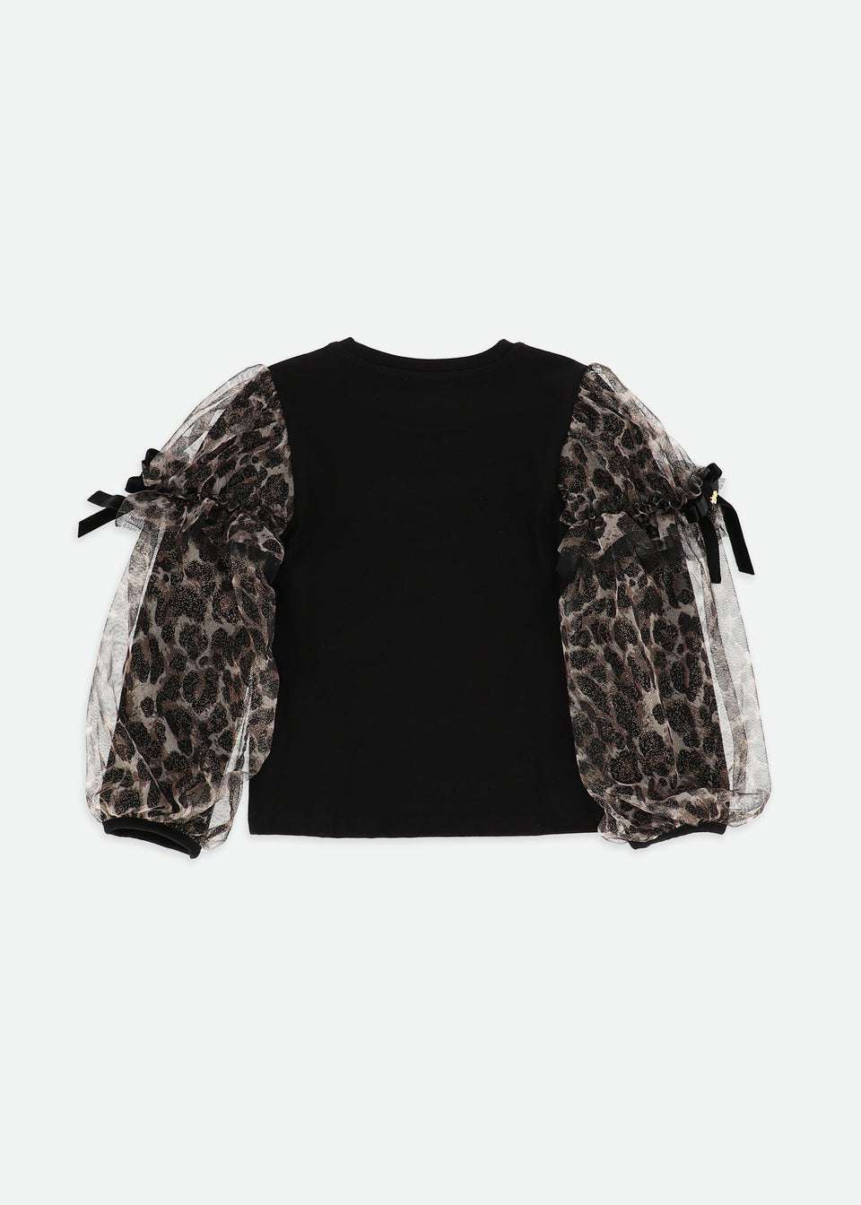 lila leopard top black - t-shirt m/l - Angel's face
