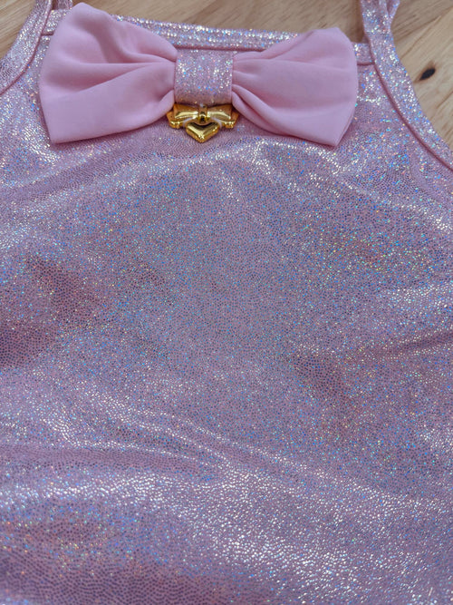 GUPPIE PINK PARKLE BABY SWIMSUIT -  - Angel's face