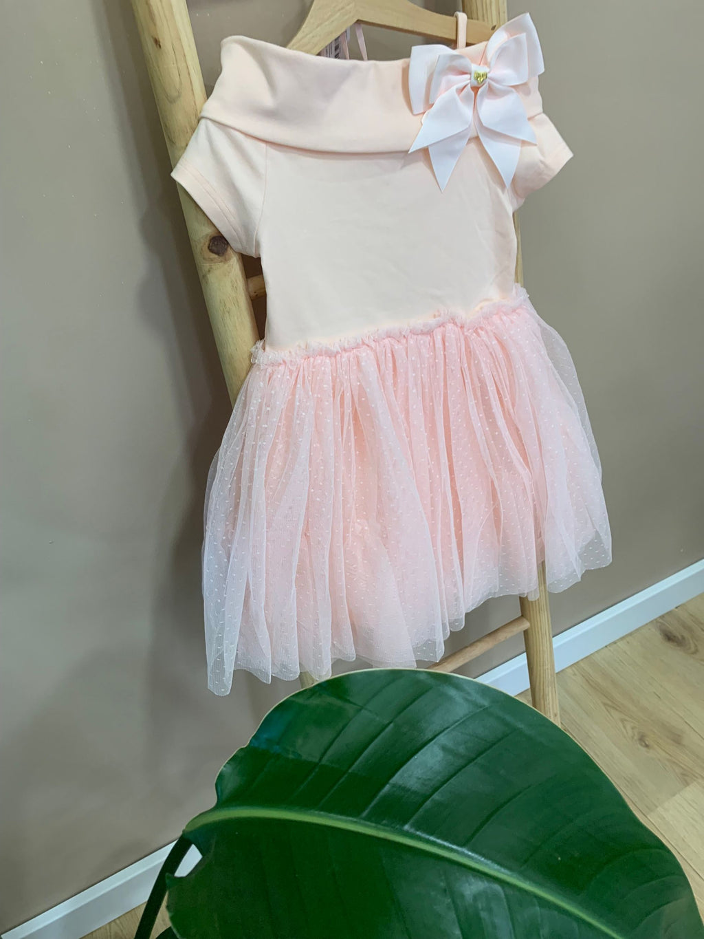 AUDEREY OFF SHOULDER TEA DRESS -  - Angel's face