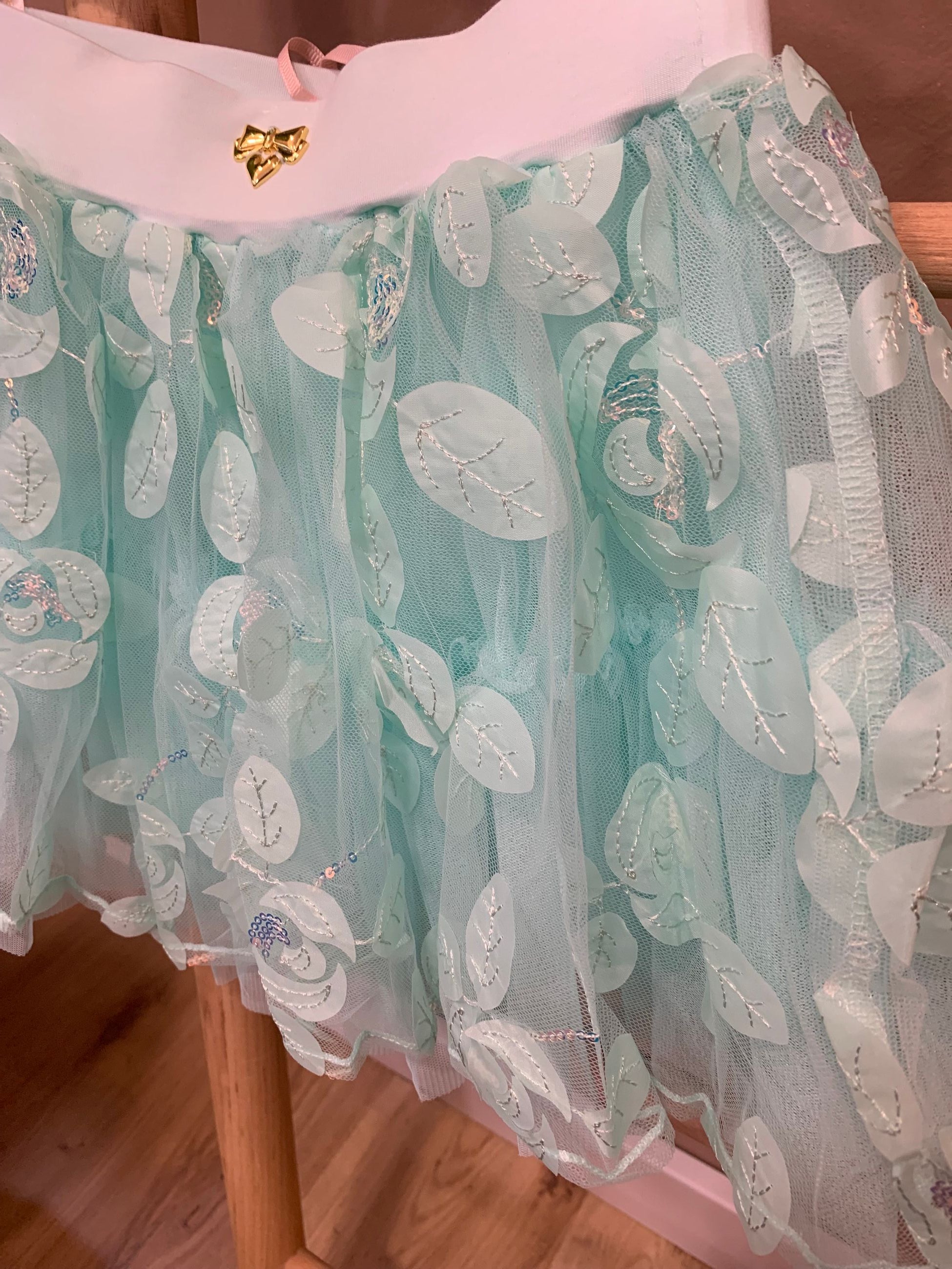 BLOSSOM EMBROIDERED 3D BUD SKIRT - ABBIGLIAMENTO - Angel's face