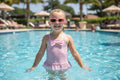 GUPPIE PINK PARKLE BABY SWIMSUIT -  - Angel's face
