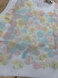 morag 3D MULTI FLOWER TOP - TOP - Angel's face